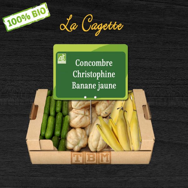 cagette Christophine Concombre Banane jaune