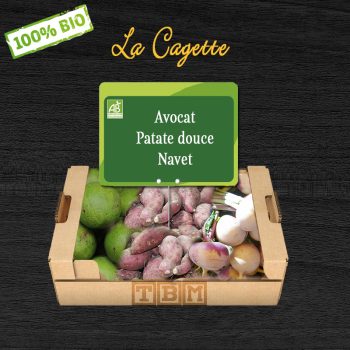 cagette avocat patate douce navet