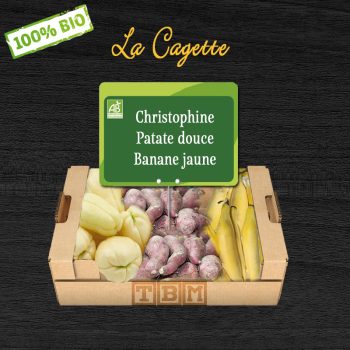 cagette christophine patate douce banane jaune