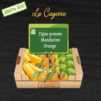 cagette Figue pomme Mandarine Orange