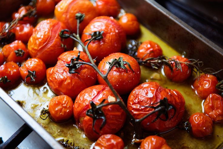 Tomates rôties à la provençale