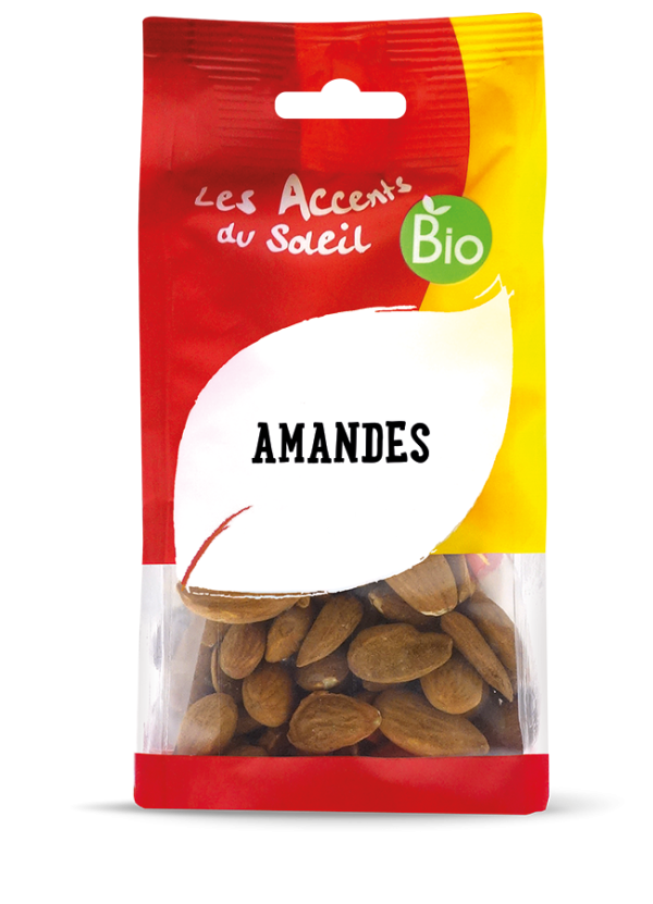 Amandes décortiquées bio