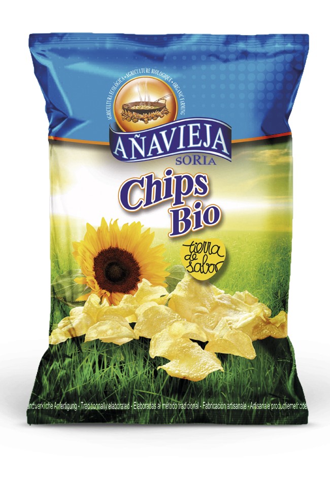 Chips bio nature sans sel 125g