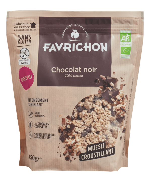 muesli croustillant chocolat noir