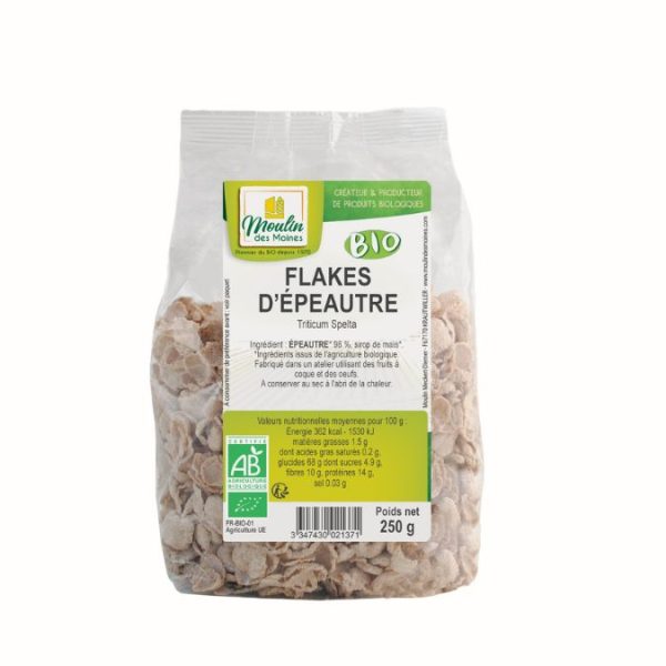 Flakes d'épeautre 250g bio