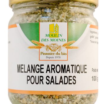 Mélange salades sans sel pot en verre 75g bio