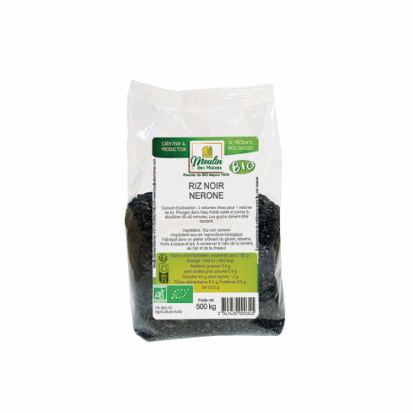 Riz noir nerone 500g bio