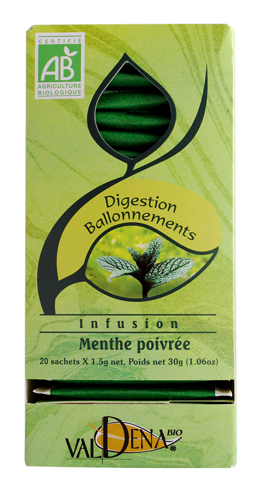 Infusion menthe poivrée bio