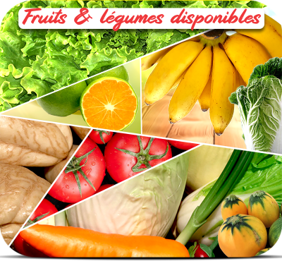 Commandez vos fruits et légumes