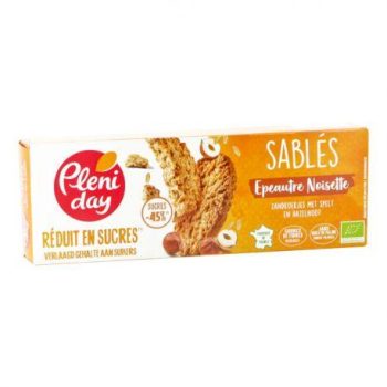 Sablé Noisettes épeautre réduits en sucre bio 150g