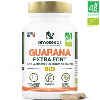 Guarana Natif Bio, 10% guaranine